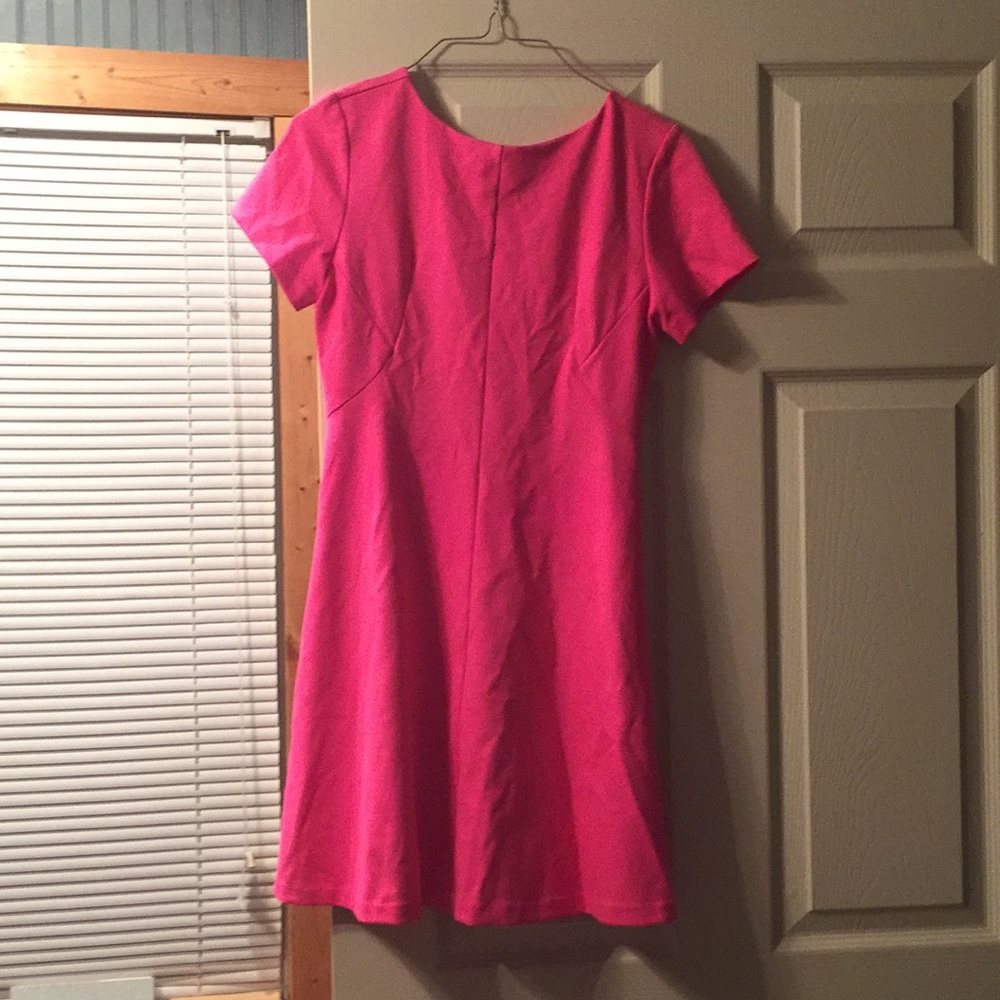 Pink medium business dress